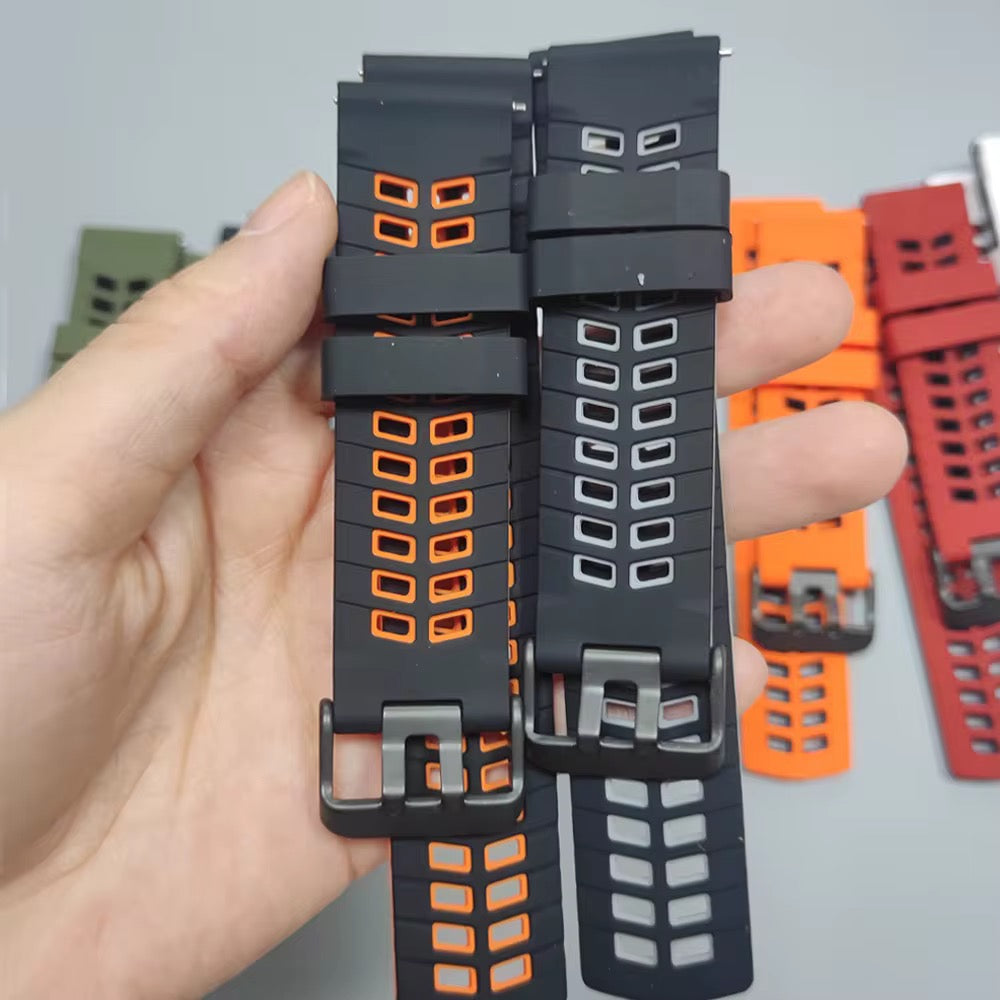 bracelets sport silicone perforés