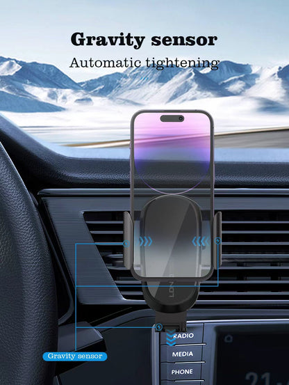 LDNIO 15W Wireless Charging Car Mount MW21