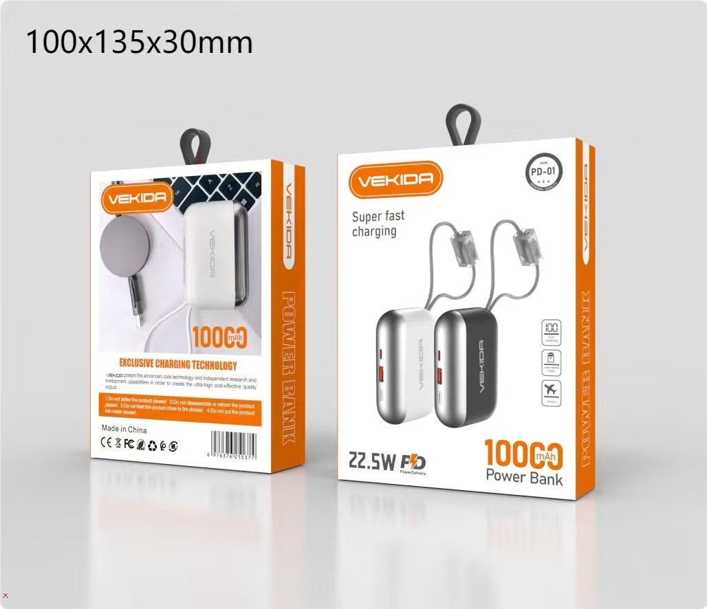 VEKIDA 10.000 mah