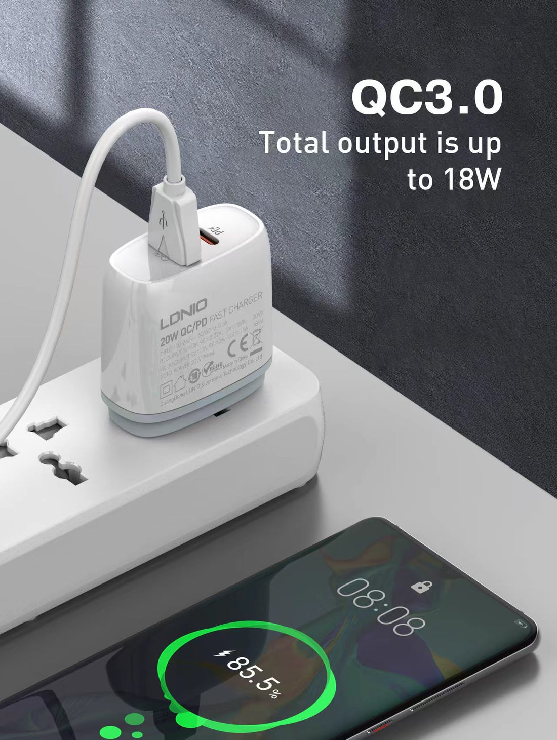 LDNIO QC3.0