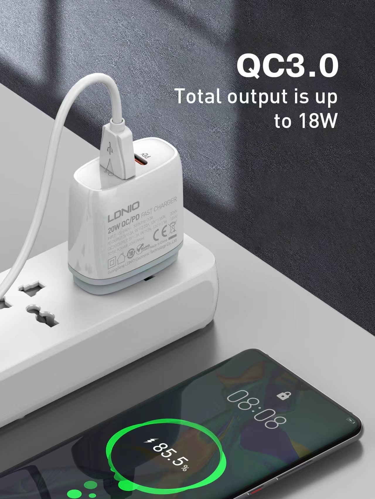 LDNIO QC3.0