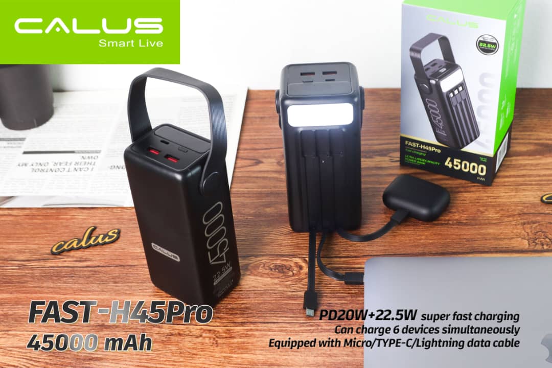 CALUS FAST-H45Pro
45000 mAh