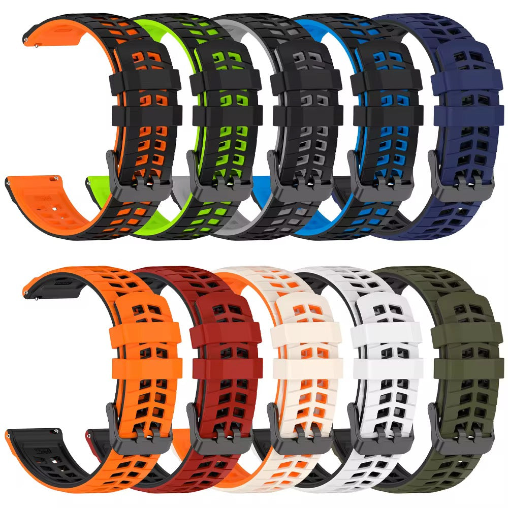 bracelets sport silicone perforés