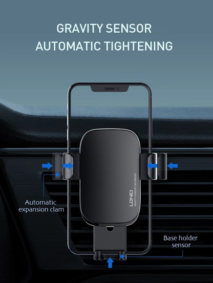 LDNIO 15W Wireless Charging Car Mount MW21